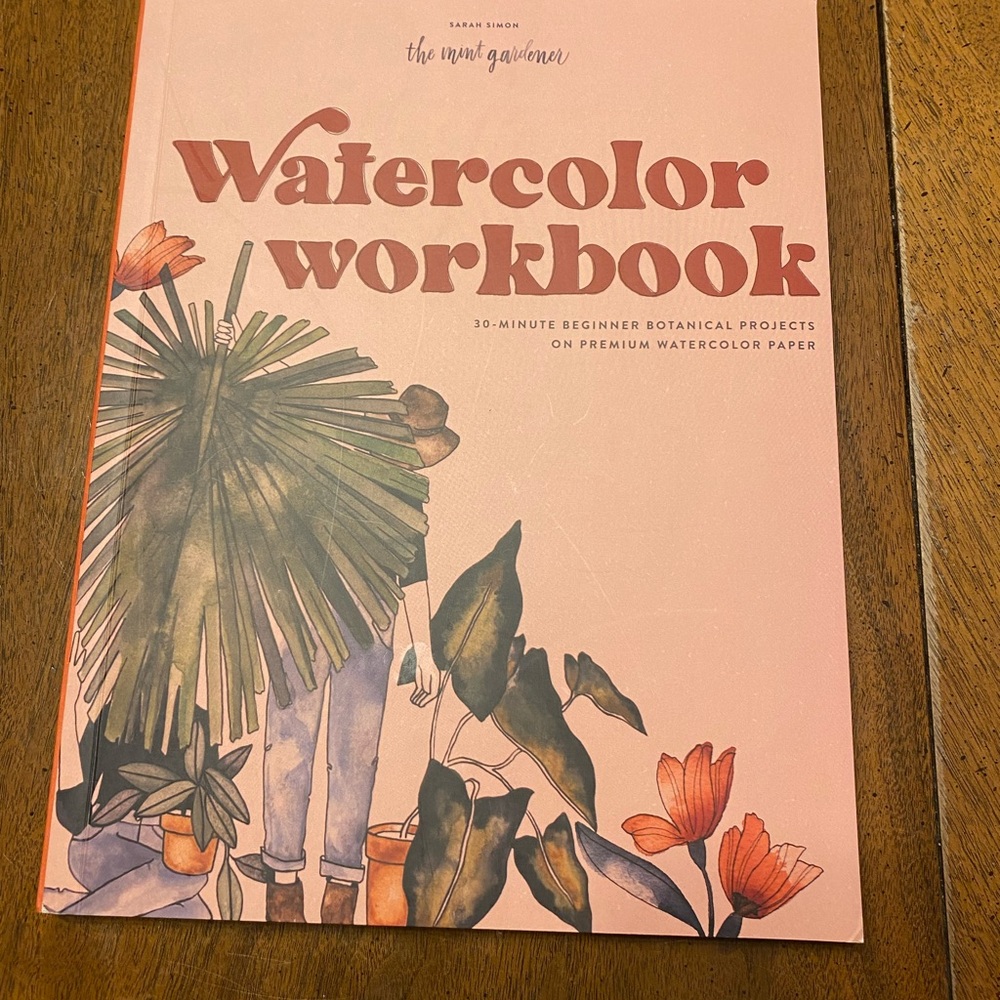Watercolor Workbook with Botanical Projects